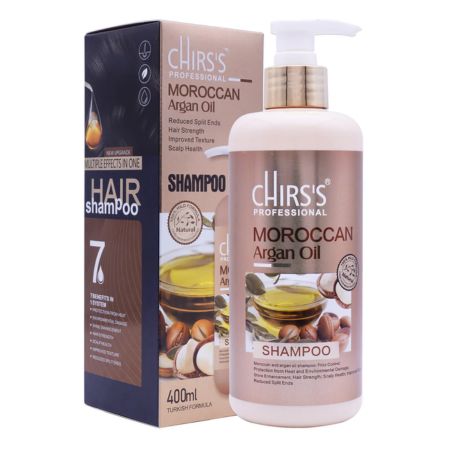 Chirs's Professional Moroccan Argan Oil Shampoo 400 ml In Pakistan