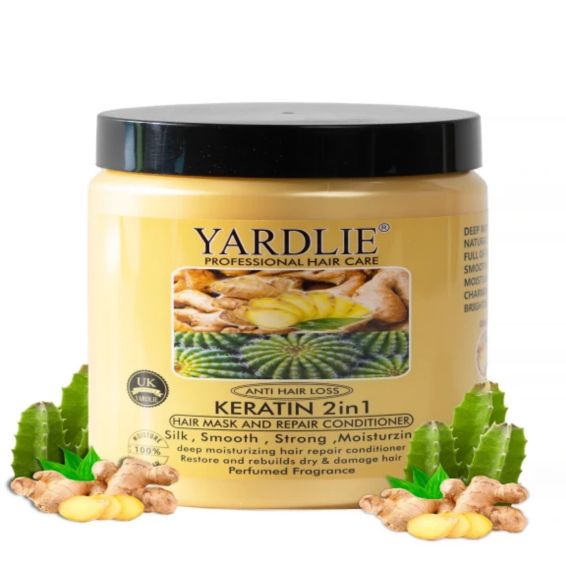 Yardlie Ginger And Cactus 2 in 1 Hair Mask Repair Conditioner In Pakistan