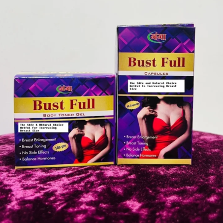 Ganga Ayurveda Breast Enhancement Capsule and Oil In Pakistan