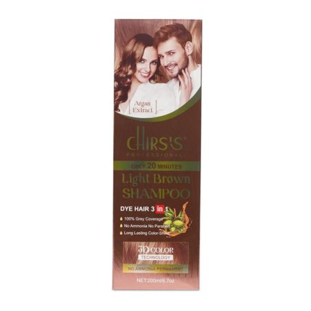 Chris's Light Brown Hair Color Shampoo In Pakistan