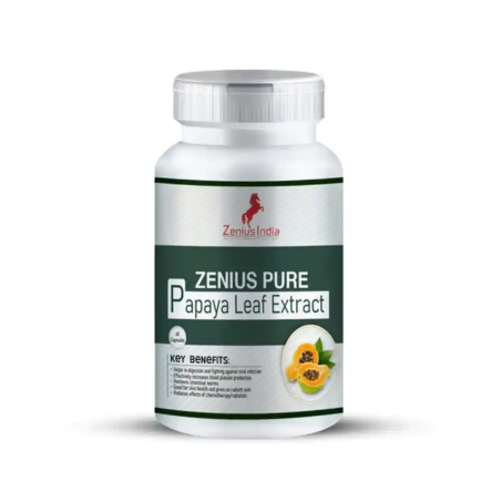 Zenius Pure Papaya Leaf Extract Capsule In Pakistan