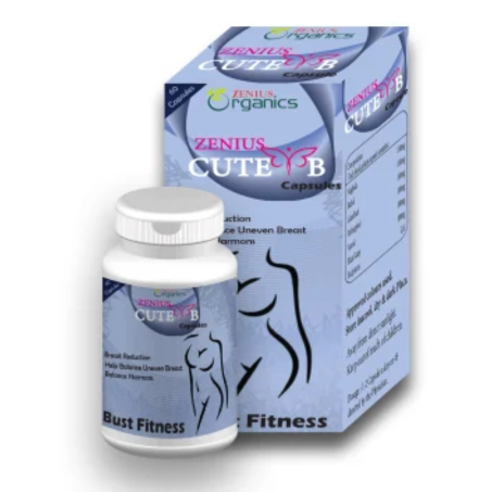 Zenius Cute B Capsule for Reduce Breast Size, 60 Capsules In Pakistan