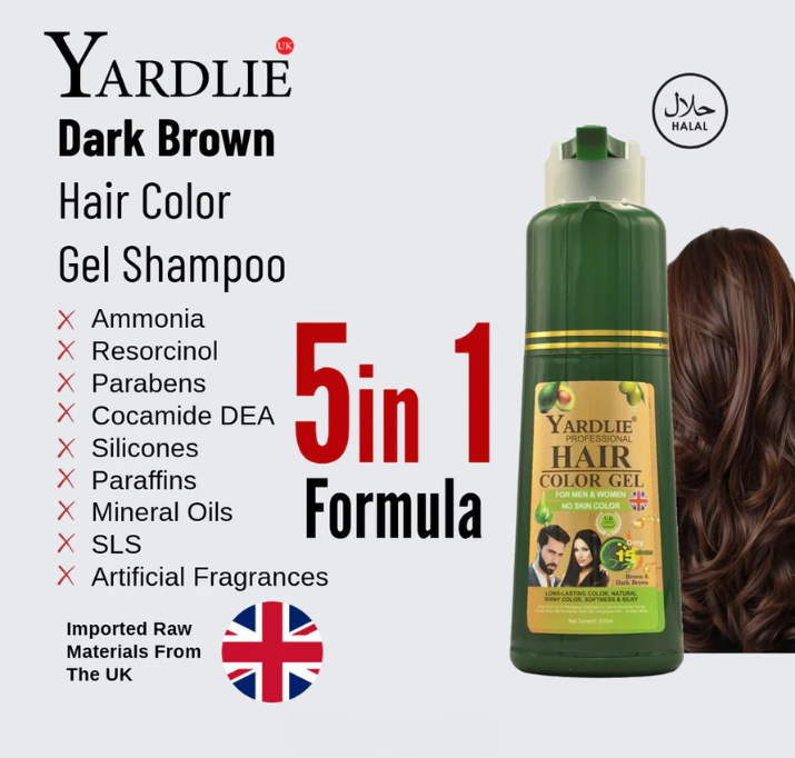 Yardlie Hair Color Gel Shampoo Uk Based
