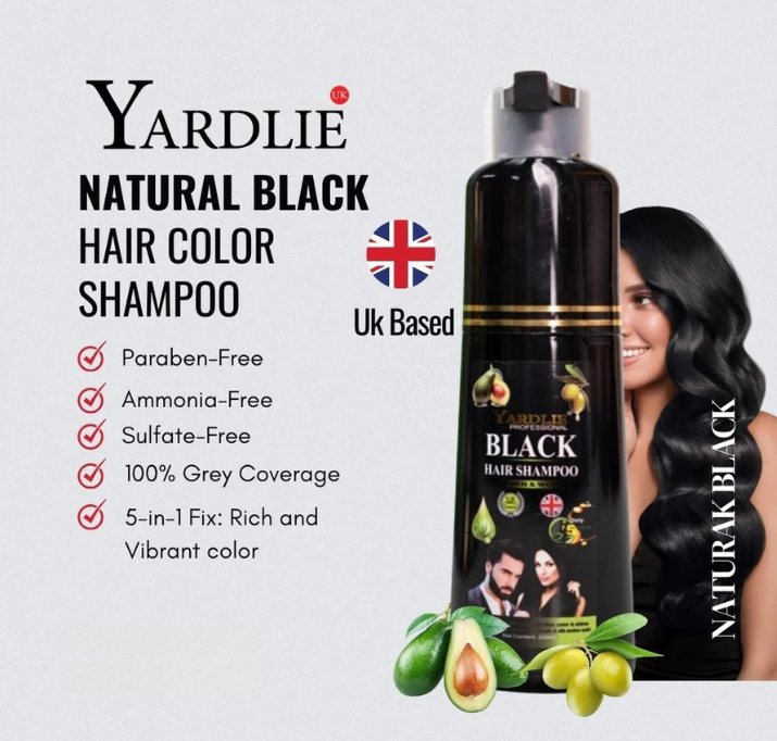Yardlie Hair Color Shampoo UK Based Formula